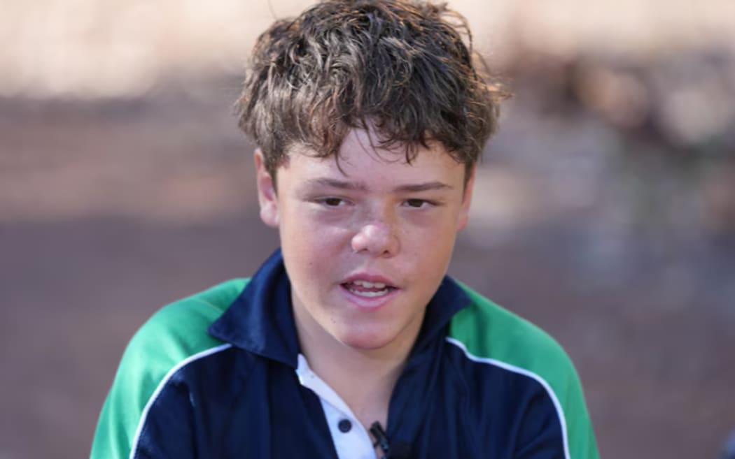 Austin Appelbee speaks after 'superhuman' swim off Quindalup to save family  in Geographe Bay | RNZ News