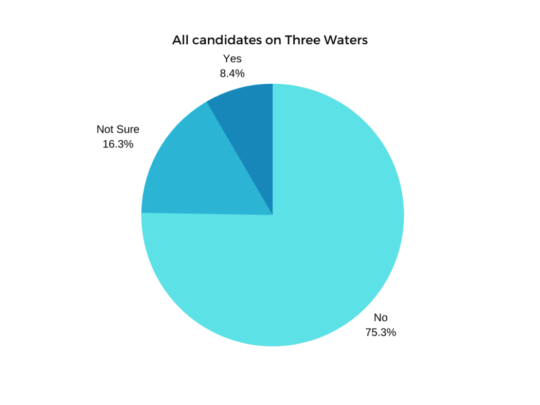 All candidates on Three Waters.