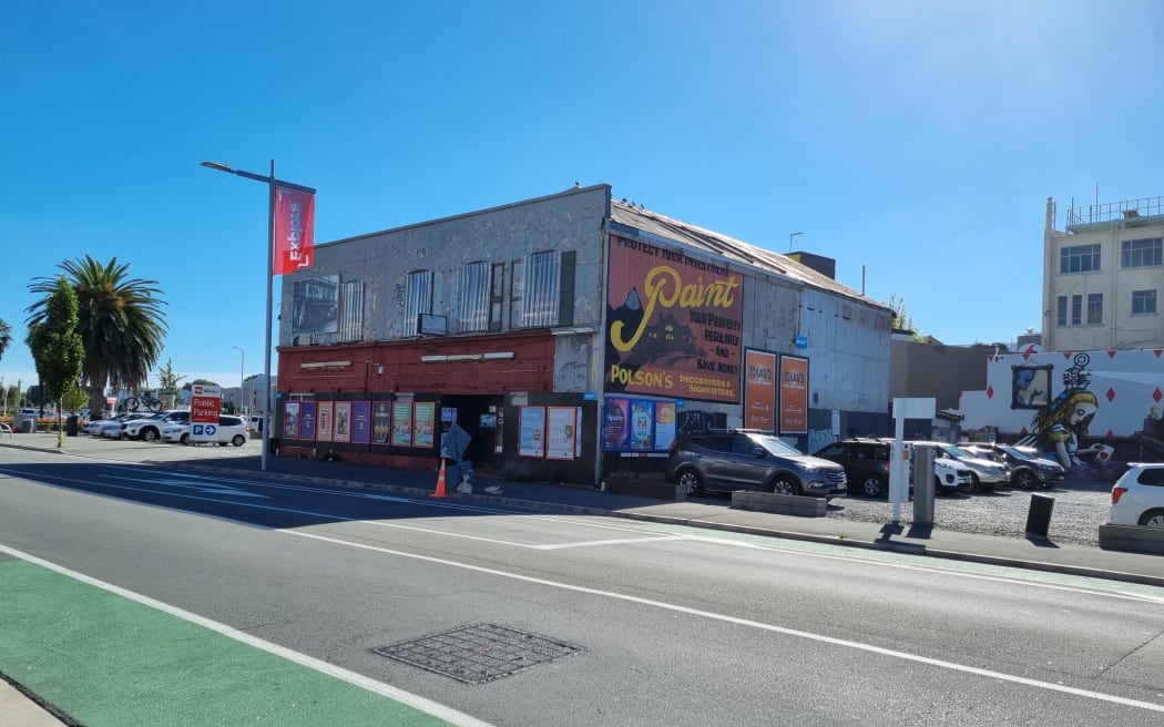 The building which formerly housed the restaurant Two Fat Indians is one of three which the council says there has been no progress on.