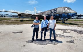 Paul Brennan (R) in Brazil