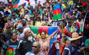 The draft agreement will need the backing of pro-independence supporters within New Caledonia. (AFP: Delphine Mayeur)