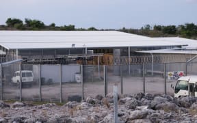 One of the detention centres on Nauru.