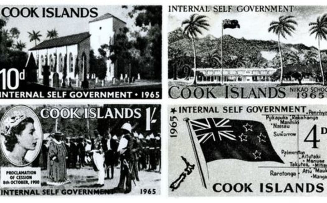 Cook Islands stamps, 1965.