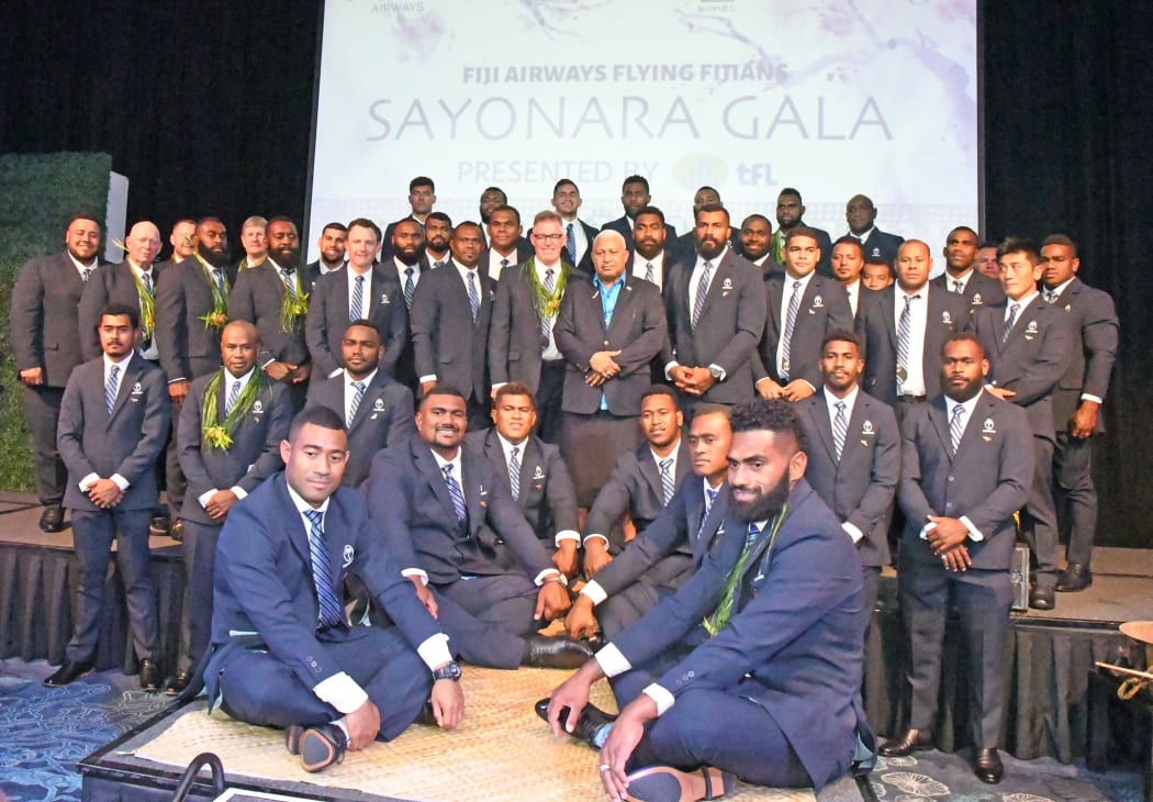 The Flying Fijians were the guests of honour at a farewell gala in Nadi on Tuesday.