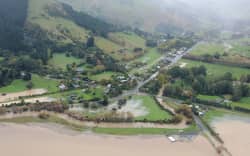 The community of Little River was hard hit by flooding.