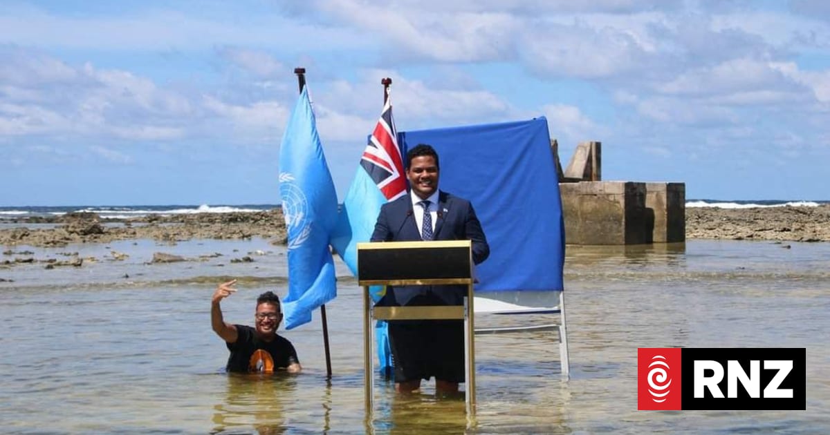 Tuvalu's Kofe pulls out of UN event after China blocks Taiwanese delegates