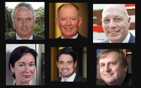 A number of New Zealand lawyers have been linked to the Panama Papers. Clockwise from top left: John Hart, Richard Taylor, Roger Thompson, Geoffrey Cone, Israel Vaealiki, Karen Marshall.