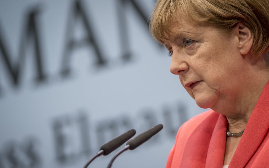 German Chancellor Angela Merkel.