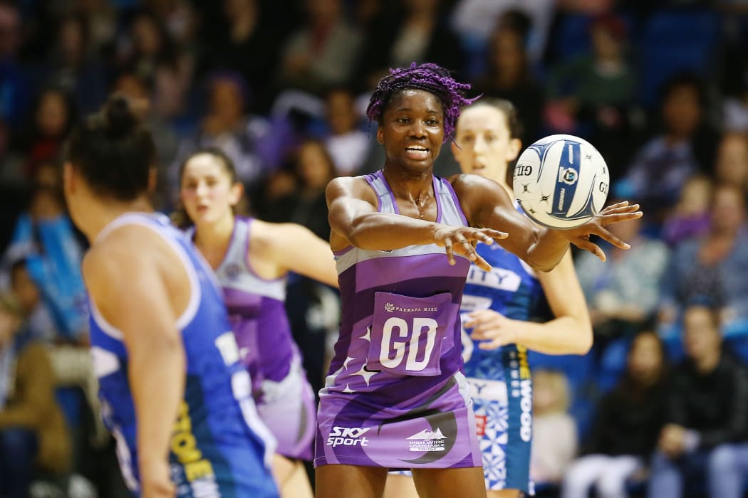 Ama Agbeze while she played for the Stars in 2018.