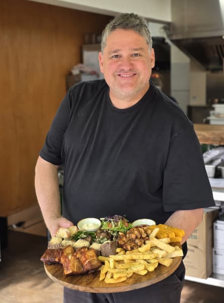 Brazilian, Regi Gallina, owner and chef at Tambo in 269 Parnell.