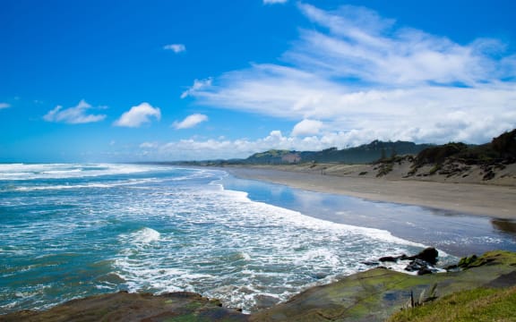 Muriwai beach