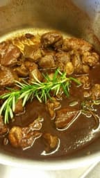 Rosemary scented lamb stew