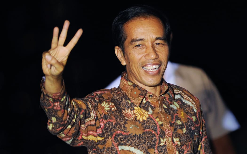 Joko Widodo made a victory speech calling for unity.