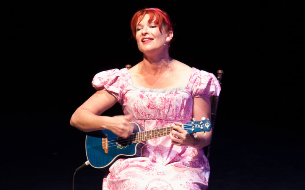 Penny Ashton performing for Promise & Promiscuity