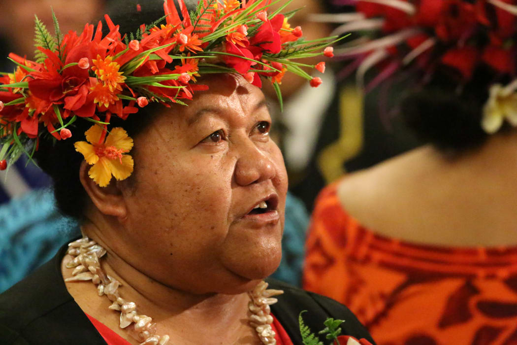 The Niue High Commissioner to New Zealand O'Love Jacobsen.