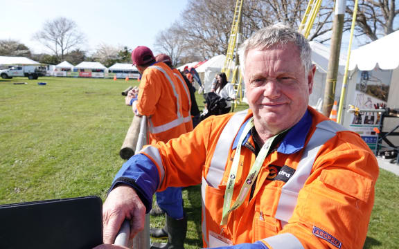 Steve Lovejoy's ute was damaged in the Levin tornado of May.