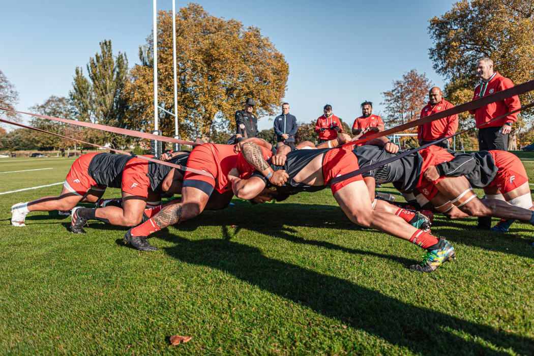 Tonga have 36 players available to face England at Twickenham.