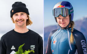 Freeski slopestyle and big air athlete Finn Bilous and alpine ski racer Alice Robinson have been named as New Zealand's flagbearers for the 2022 Winter Olympics.