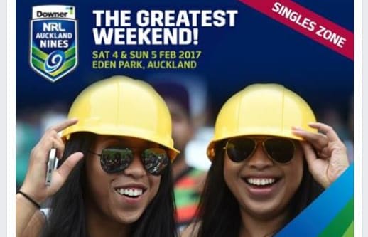 A researcher says the tournament ads, which only depict women, are old-fashioned and sexist.