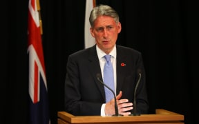 British Foreign Secretary Philip Hammond