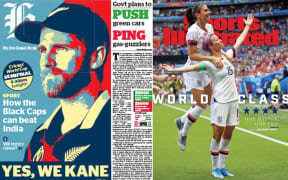 Hold the front page - for two World Cups.