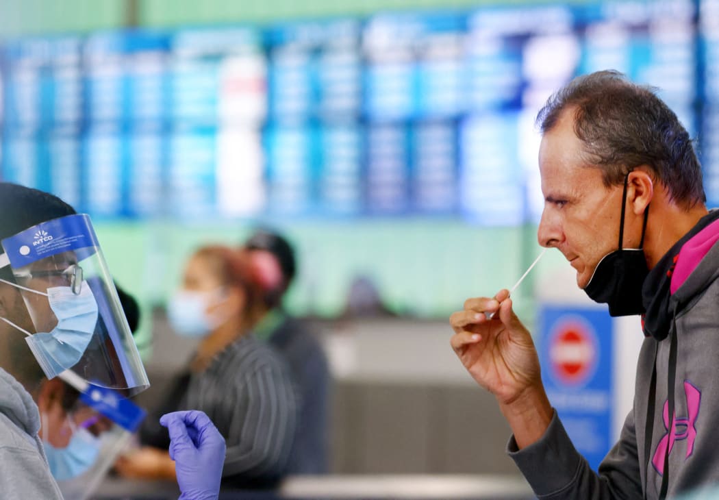 Los Angeles International Airport on 3 December.