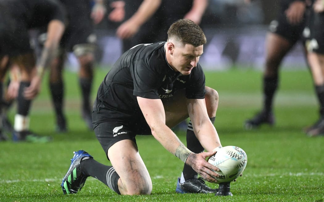 Jordie Barrett of the All Blacks.