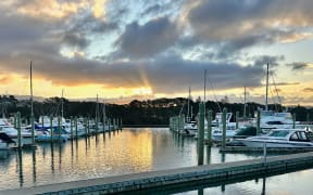 Whangamata Marina.