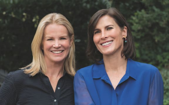 Katty Kay (L) and Claire Shipman