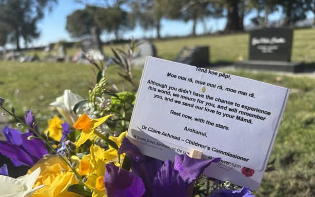Stillborn boy discovered on side of Marlborough road laid to rest | RNZ