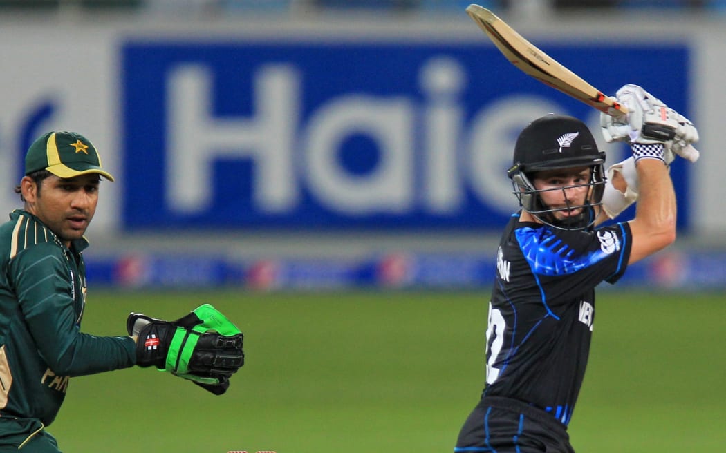 Kane Williamson in action against Pakistan 2014.