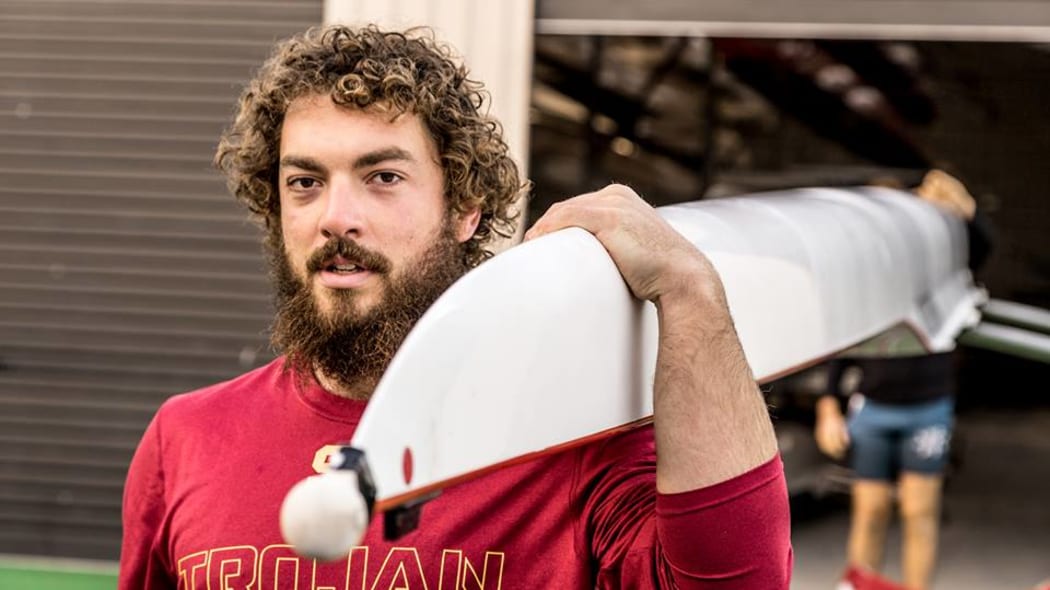 Isaac Giesen is attempting to become the first New Zealander to row solo across the Atlantic Ocean.