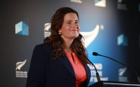 Nicola Willis at the Infrastructure Investor Summit speaks to media