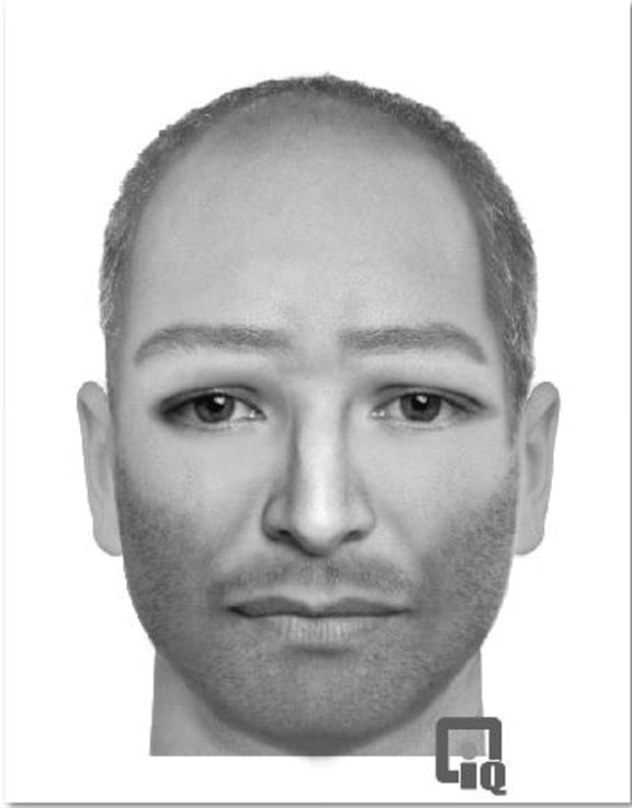 A police identikit picture of a man sought over the disappearance of Frederick Hayward in 2013.