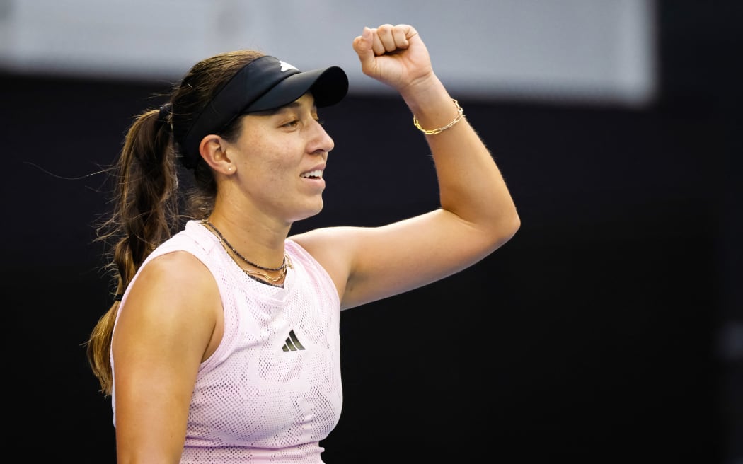 Jessica Pegula of the United States during the fourth round of the 2023 Australian Open on 22 January.