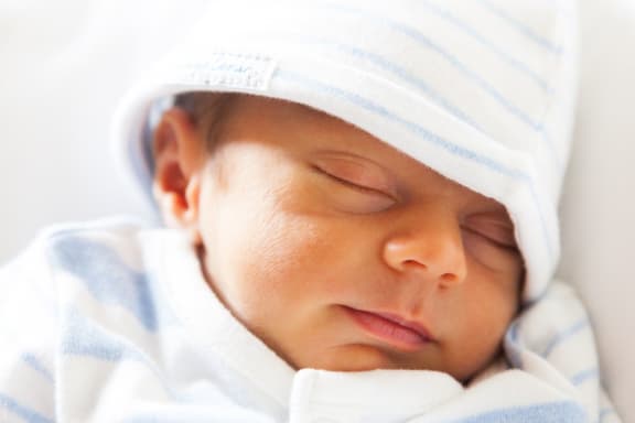 Baby sleeping