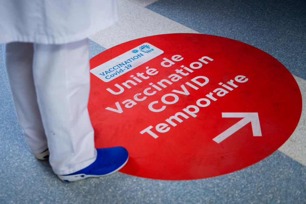 The Gaston-Bourret Hospital Center dispenses Covid-19 vaccine injections in Noumea. New Caledonia, Noumea, February 17, 2021
