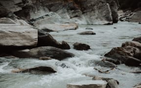 The Shotover River near Queenstown.