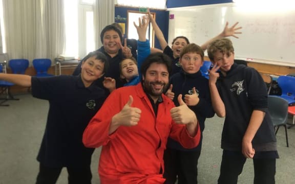 Amadeo and his Chatham scientists.