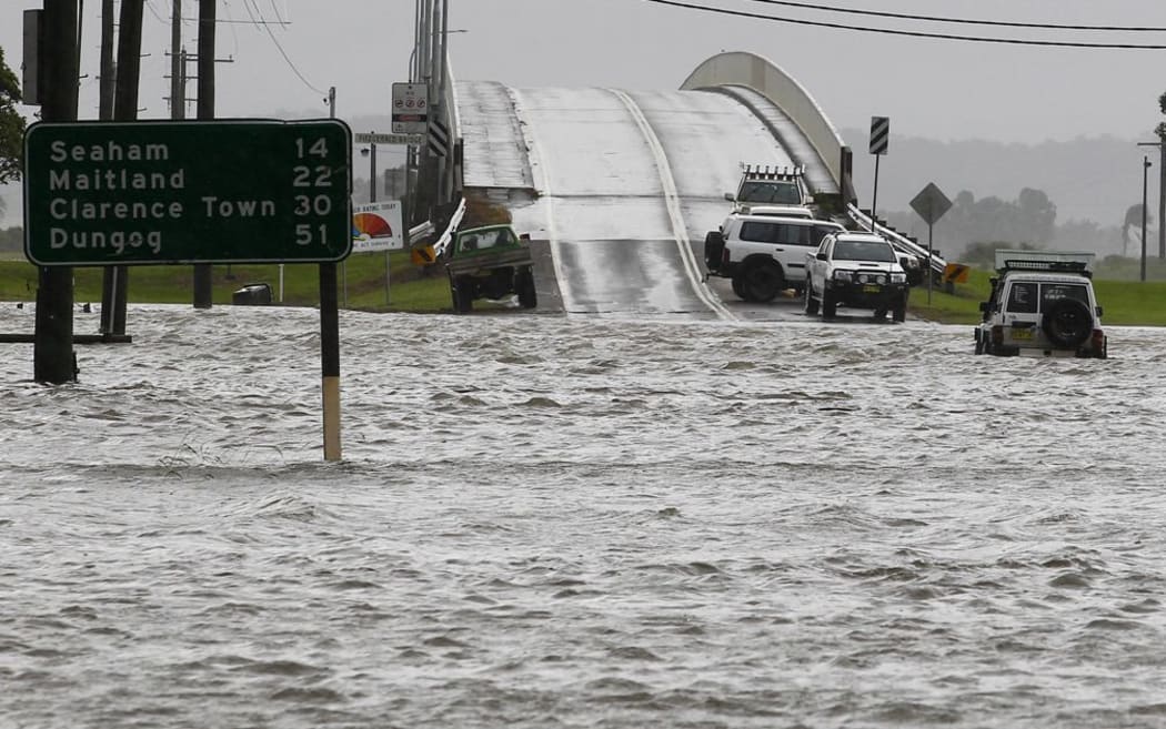 Flooding in northern New South Wales.