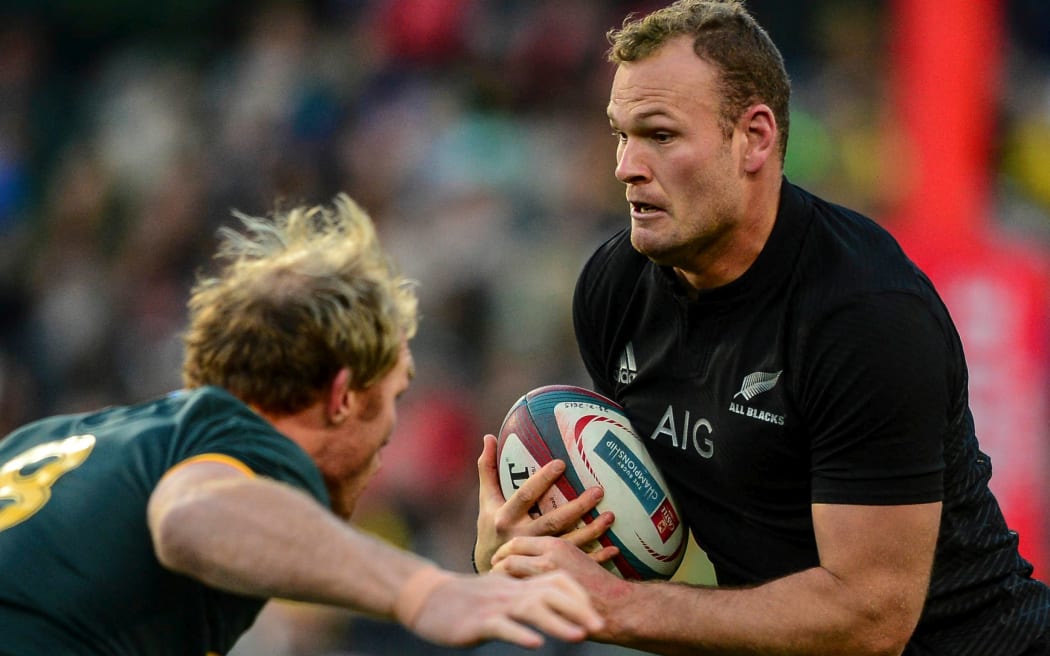 James Broadhurst on the burst during his test debut against the Springboks in July 2015.