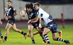 Kiwi Tohu Harris in action against Scotland 2016.