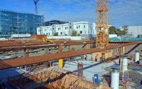 The rebuild of the Christchurch CBD.