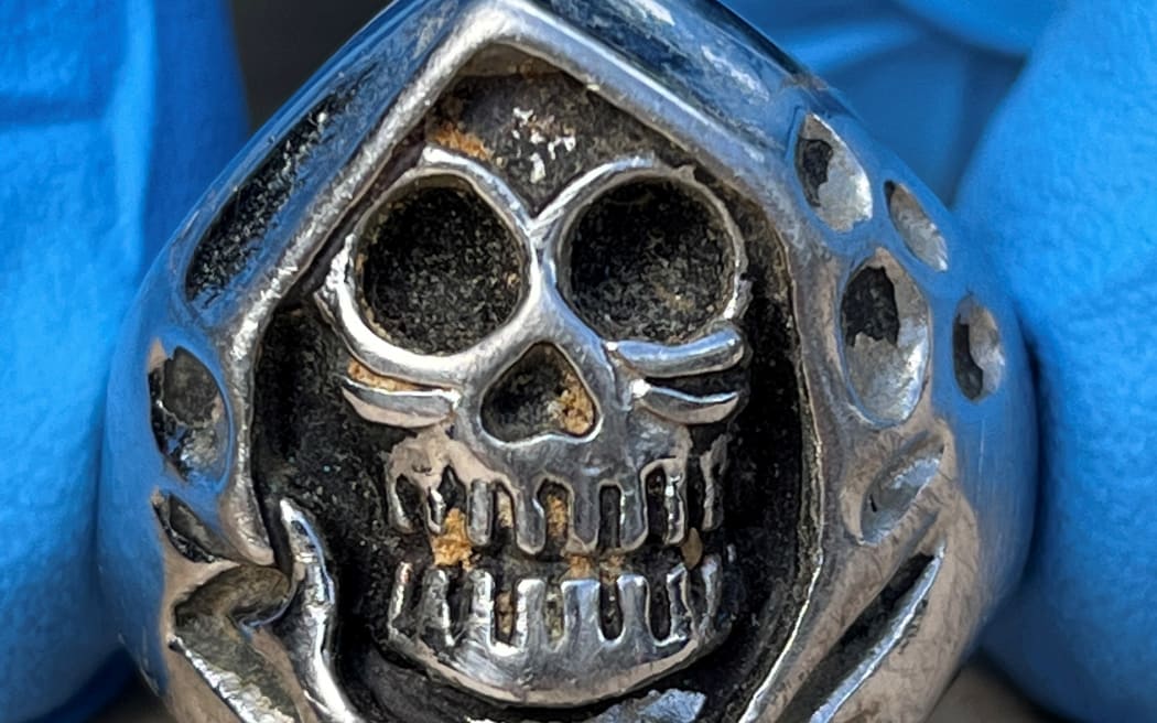 This ring was found on the left hand of a man found dead in Henderson - police are asking for information.