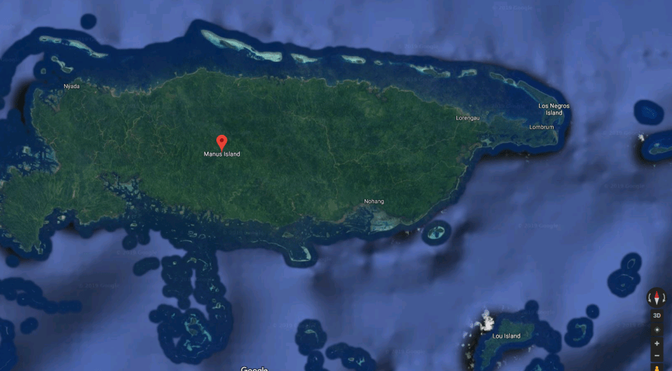 manus island map pdf