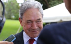 Winston Peters at Waitangi.