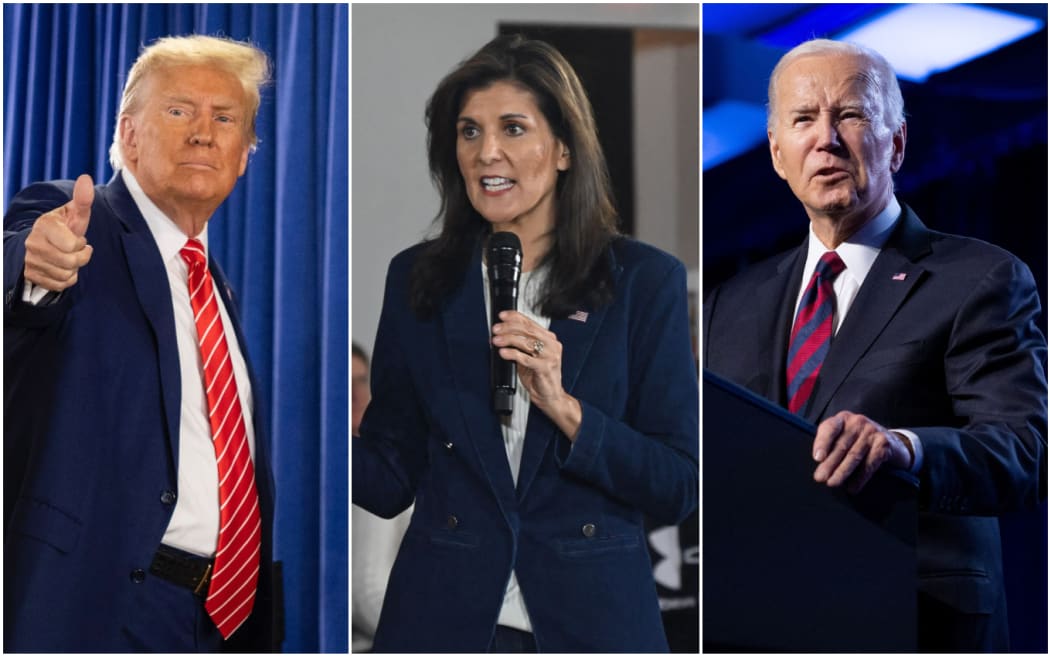 Republican front-runner Donald Trump will be trying to knock his last remaining rival Nikki Haley out of the race while Democrat President Joe Biden is all but certain to seal his party's nomination.