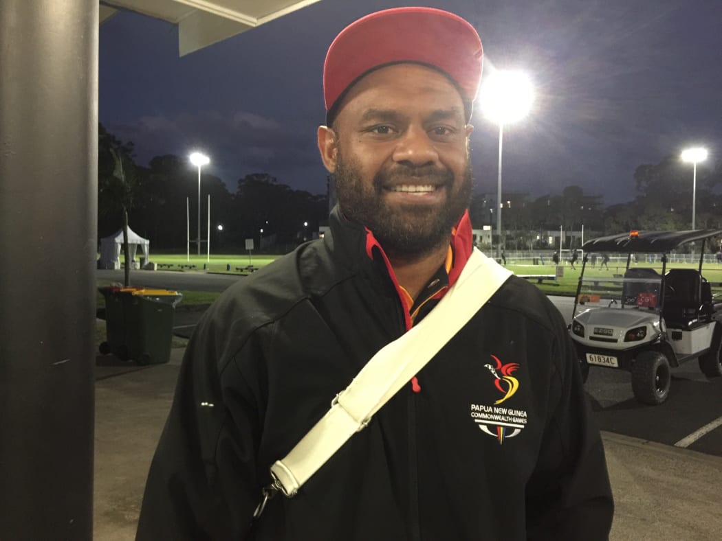 Dougie Guise, PNG Sevens coach.