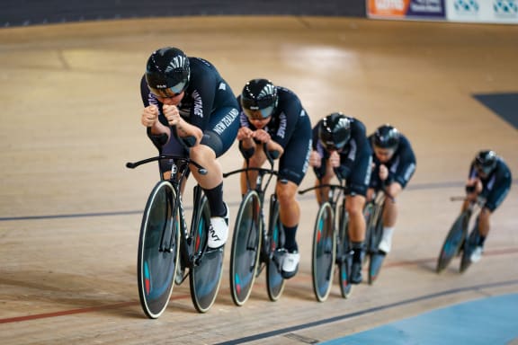 Team Pursuit practice