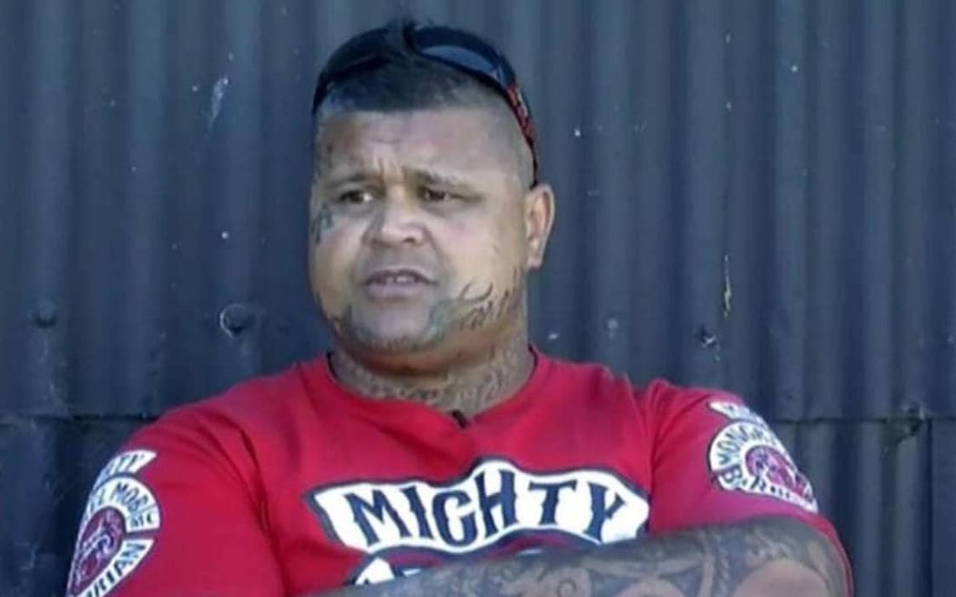 Mongrel Mob Barbarians president Steven Taiatini.